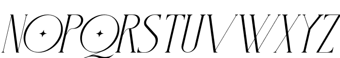 Qalisso Italic Font LOWERCASE