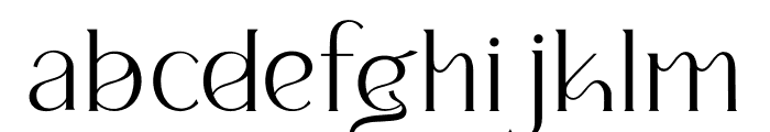 Qalleng Font LOWERCASE