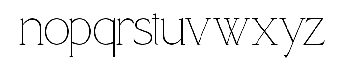 Qamora Regular Font LOWERCASE