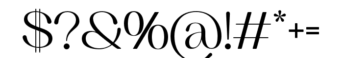Qanduchia-Regular Font OTHER CHARS