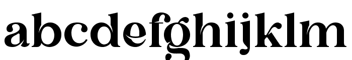 Qanect Elegant Regular Font LOWERCASE