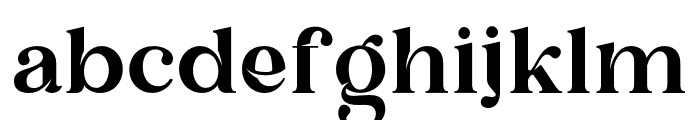 QanectElegant-Regular Font LOWERCASE
