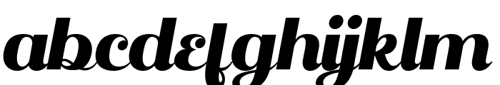 Qanthura Typeface Regular Font LOWERCASE