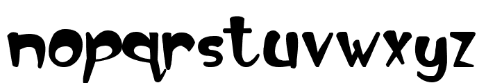 Qanzhut Font LOWERCASE