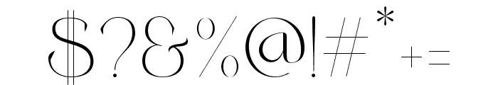 Qareky-Regular Font OTHER CHARS