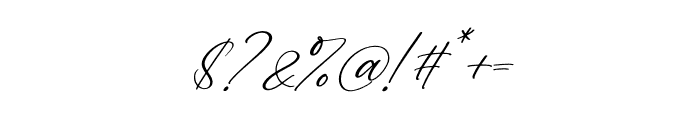 Qarthina Selina Italic Font OTHER CHARS