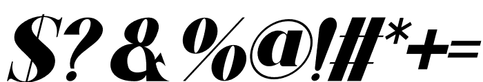 Qarzolly Italic Font OTHER CHARS