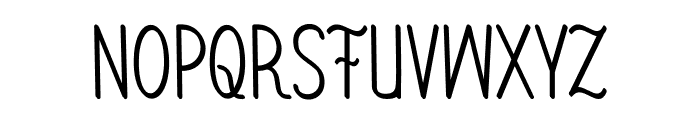 Qatraz Font LOWERCASE