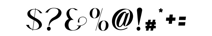 Qattico Font OTHER CHARS