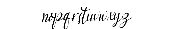 Qayla Italic Font LOWERCASE