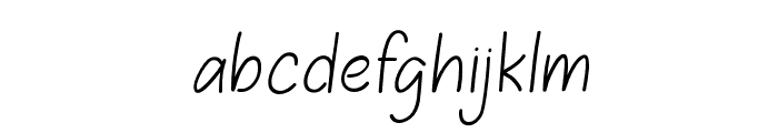 Qaylulah-Regular Font LOWERCASE