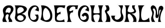 Qecabiv-Regular Font UPPERCASE