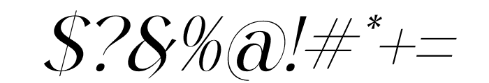 Qedgan Mellodysta Serif Italic Font OTHER CHARS