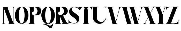 Qegua Font UPPERCASE