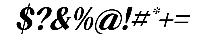 Qeldorat Italic Font OTHER CHARS