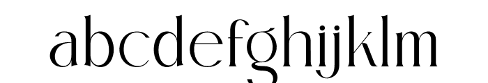 Qelgin Font LOWERCASE