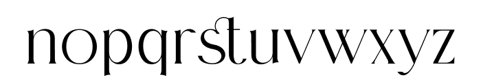 Qelgin Font LOWERCASE