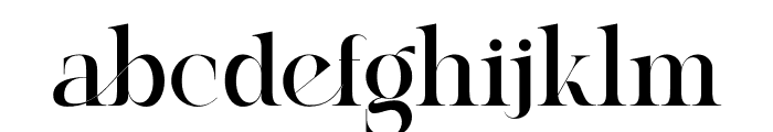 Qelian Font LOWERCASE