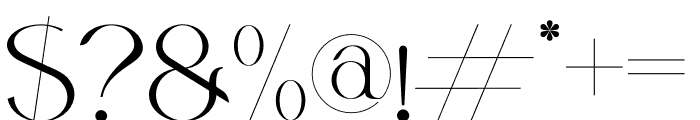 Qelista Font OTHER CHARS