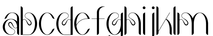 Qelista Font LOWERCASE