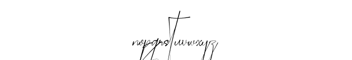 Qentoraga Font LOWERCASE