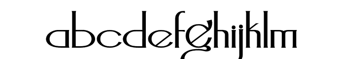 Qergaint Font LOWERCASE