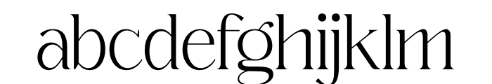 Qerginas Frenchstyle Serif Font LOWERCASE