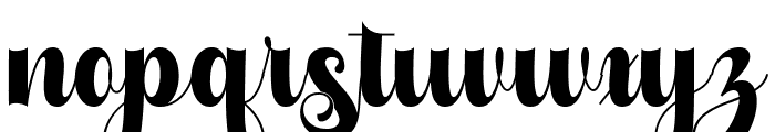 Qertalisa Font LOWERCASE
