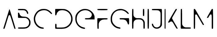 Qg Regular Font UPPERCASE