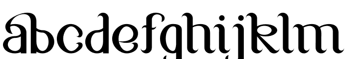 Qhafize Font LOWERCASE