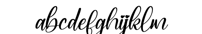 Qianetta Italic Font LOWERCASE
