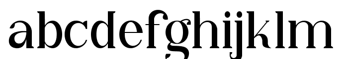 Qiba Serif  Font LOWERCASE