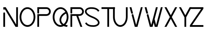 Qibata Font UPPERCASE