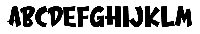 QickrrRegular Font UPPERCASE