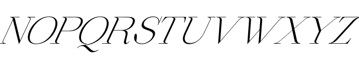 Qidango Italic Font UPPERCASE