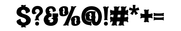 Qiduwy-Regular Font OTHER CHARS