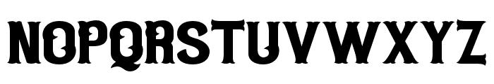 Qiduwy-Regular Font UPPERCASE