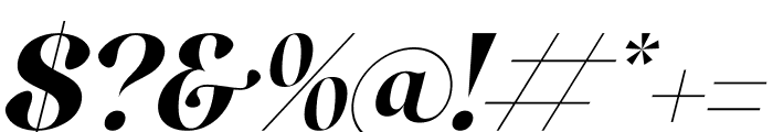 Qielftan Italic Font OTHER CHARS