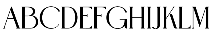 Qifgen Font UPPERCASE