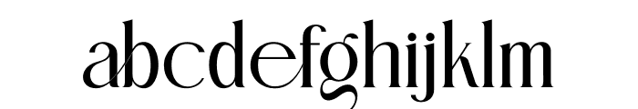 Qifgen Font LOWERCASE