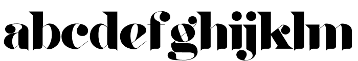 Qilky-Serif Font LOWERCASE