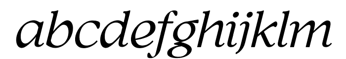 Qimano Italic Font LOWERCASE