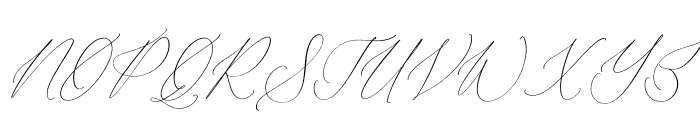 Qirtandy Fantasia Italic Font UPPERCASE