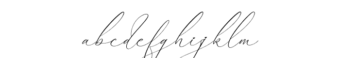 Qirtandy Fantasia Italic Font LOWERCASE