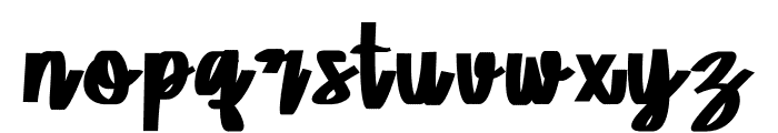 Qisaga Font LOWERCASE