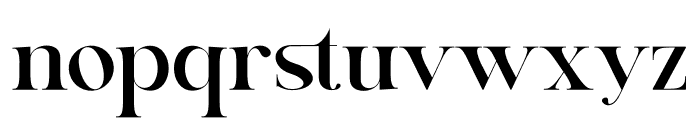 Qistine Font LOWERCASE