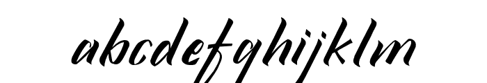 Qistty-Regular Font LOWERCASE