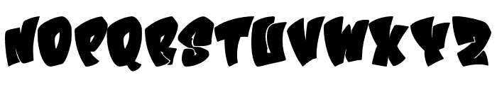 Qitrezz-Regular Font UPPERCASE