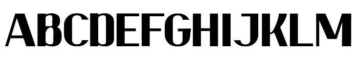 Qiulla Font UPPERCASE
