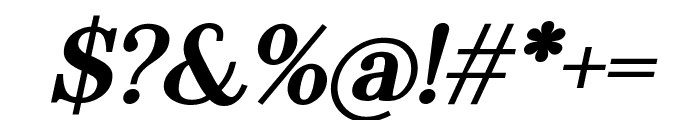 Qlassy Bold Italic Font OTHER CHARS